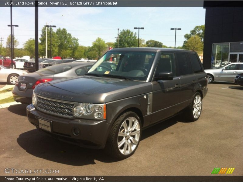 Bonatti Grey / Charcoal/Jet 2006 Land Rover Range Rover HSE