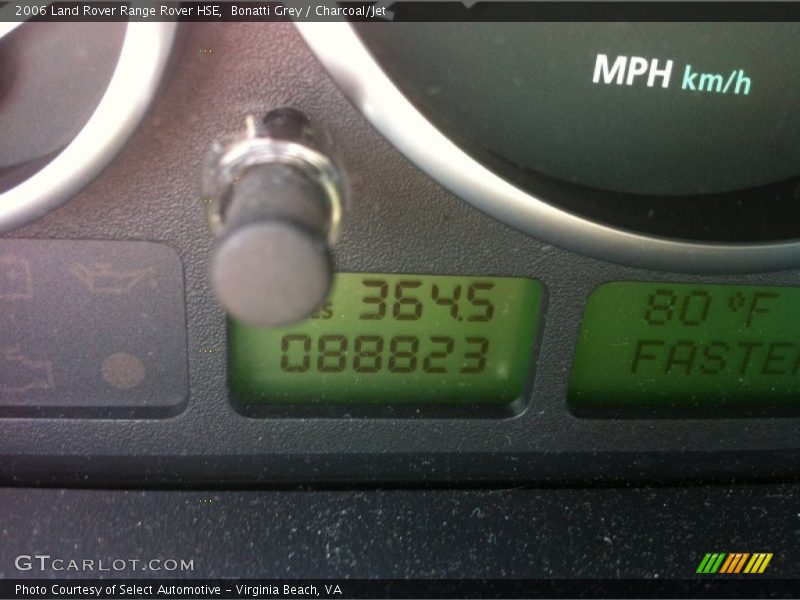 Bonatti Grey / Charcoal/Jet 2006 Land Rover Range Rover HSE