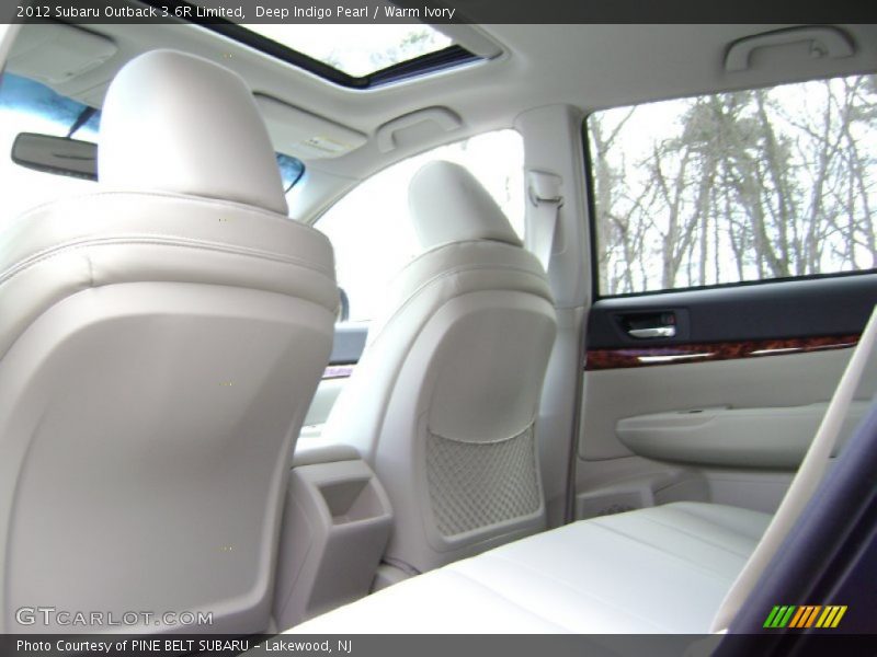 Deep Indigo Pearl / Warm Ivory 2012 Subaru Outback 3.6R Limited