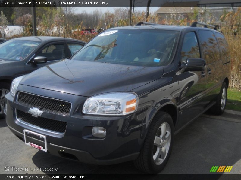 Slate Metallic / Medium Gray 2008 Chevrolet Uplander LT
