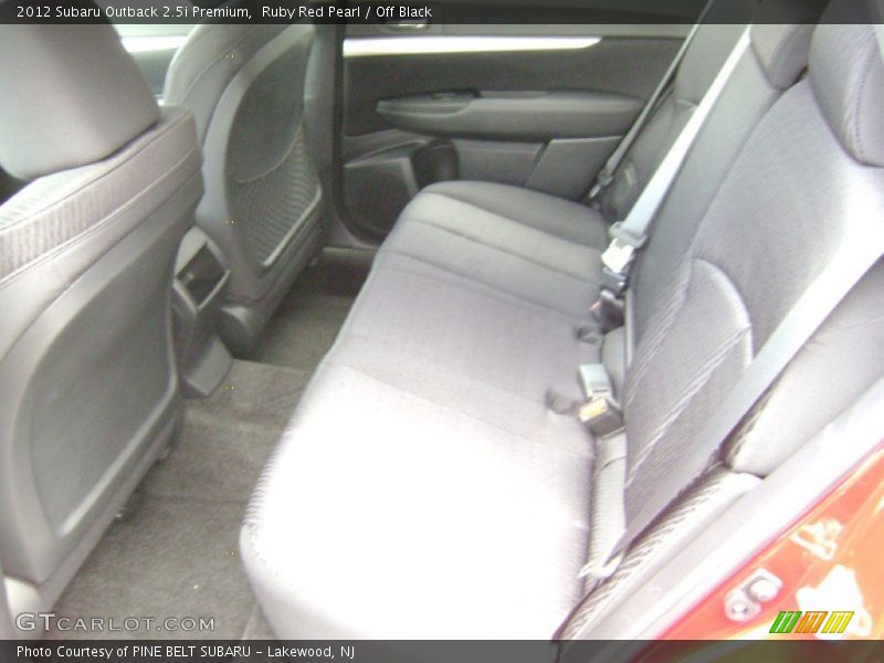 Ruby Red Pearl / Off Black 2012 Subaru Outback 2.5i Premium