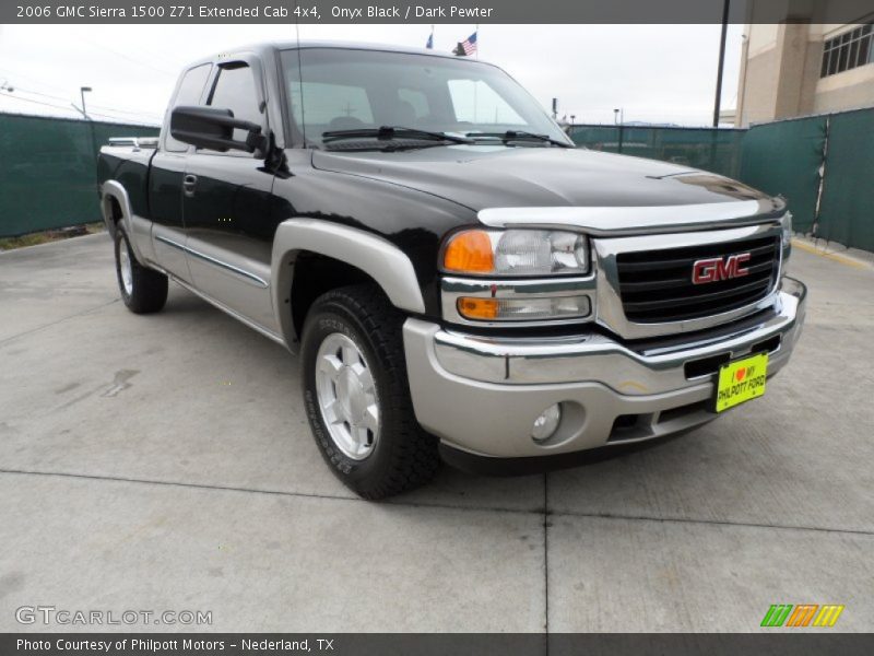 Onyx Black / Dark Pewter 2006 GMC Sierra 1500 Z71 Extended Cab 4x4