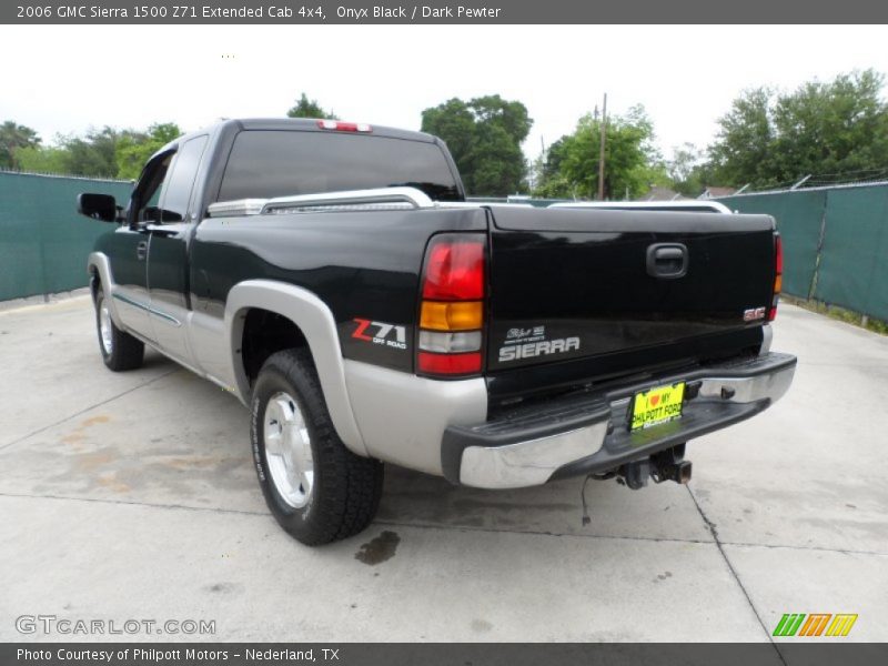Onyx Black / Dark Pewter 2006 GMC Sierra 1500 Z71 Extended Cab 4x4