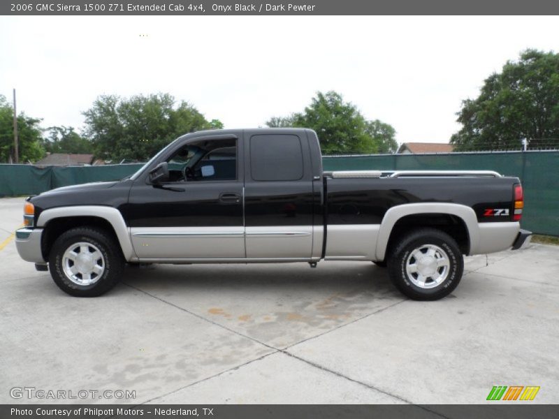 Onyx Black / Dark Pewter 2006 GMC Sierra 1500 Z71 Extended Cab 4x4