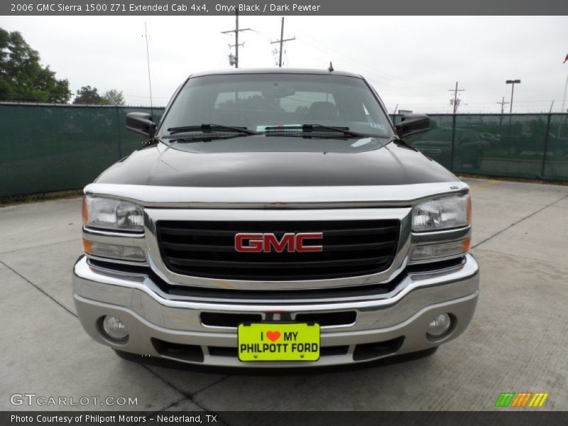 Onyx Black / Dark Pewter 2006 GMC Sierra 1500 Z71 Extended Cab 4x4