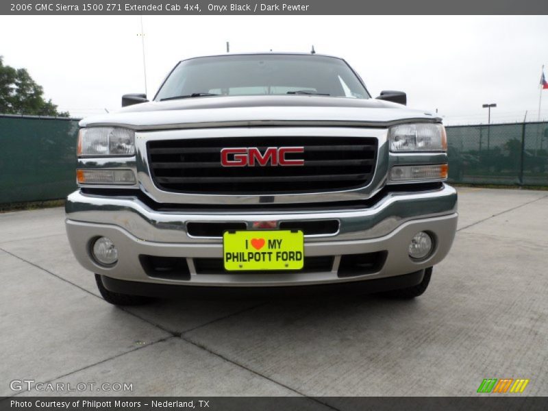 Onyx Black / Dark Pewter 2006 GMC Sierra 1500 Z71 Extended Cab 4x4