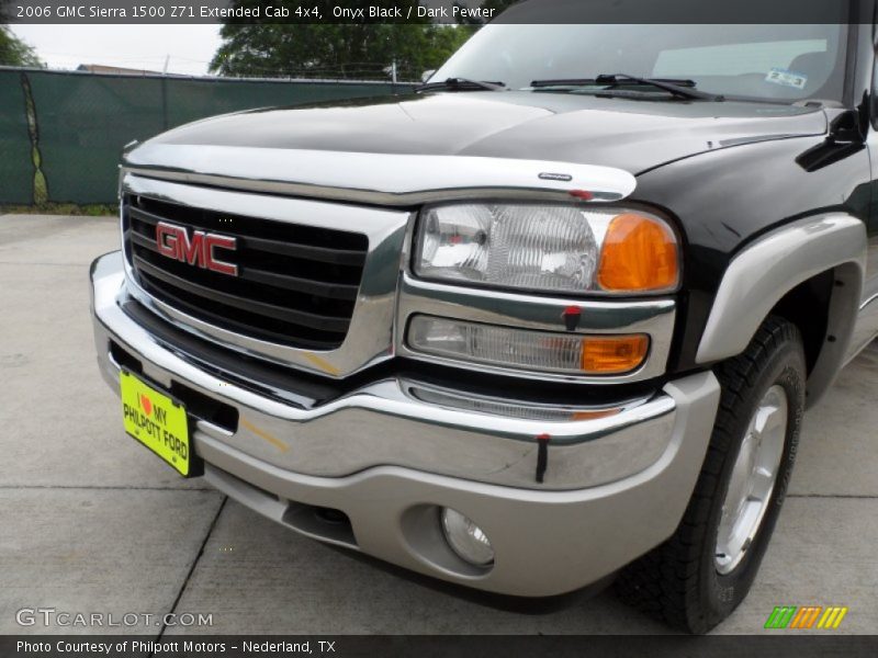 Onyx Black / Dark Pewter 2006 GMC Sierra 1500 Z71 Extended Cab 4x4