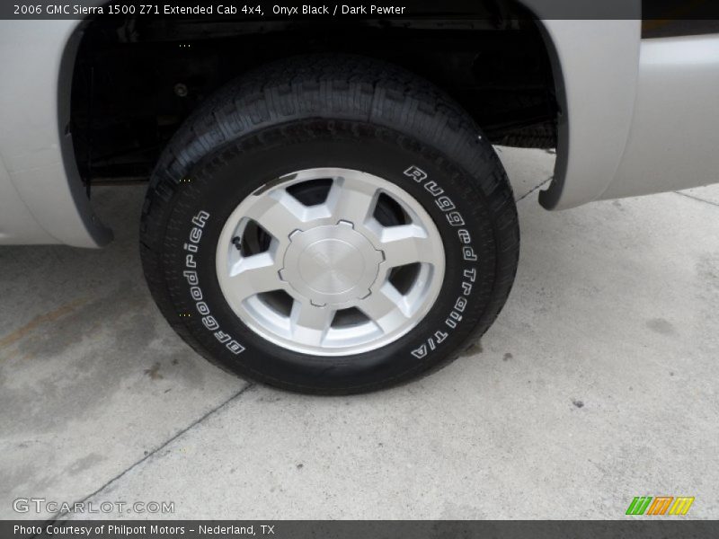 Onyx Black / Dark Pewter 2006 GMC Sierra 1500 Z71 Extended Cab 4x4