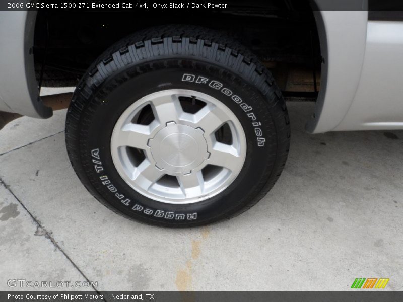 Onyx Black / Dark Pewter 2006 GMC Sierra 1500 Z71 Extended Cab 4x4