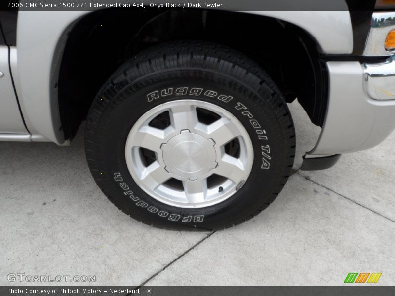 Onyx Black / Dark Pewter 2006 GMC Sierra 1500 Z71 Extended Cab 4x4
