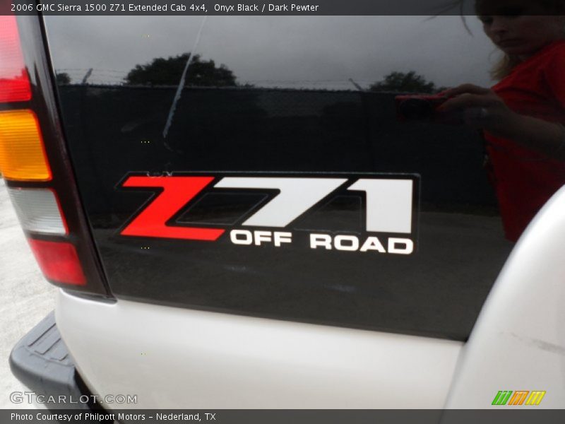 Onyx Black / Dark Pewter 2006 GMC Sierra 1500 Z71 Extended Cab 4x4