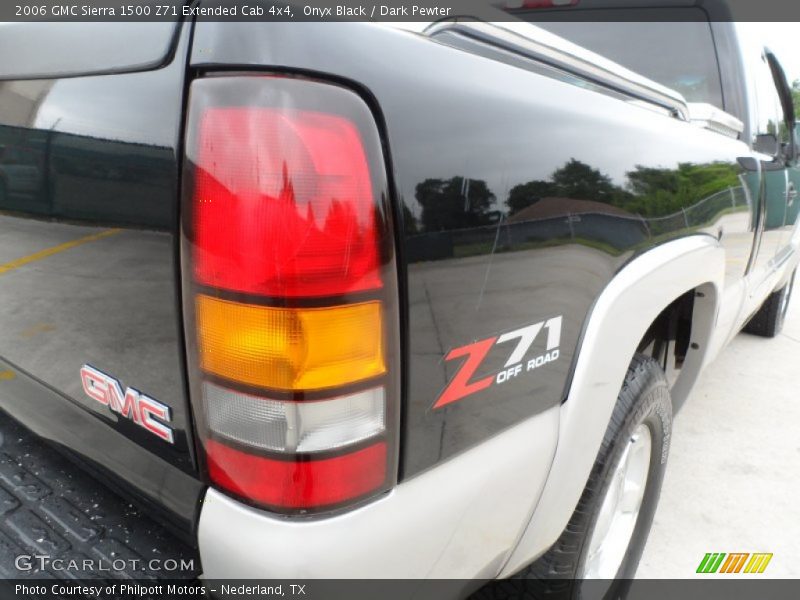 Onyx Black / Dark Pewter 2006 GMC Sierra 1500 Z71 Extended Cab 4x4