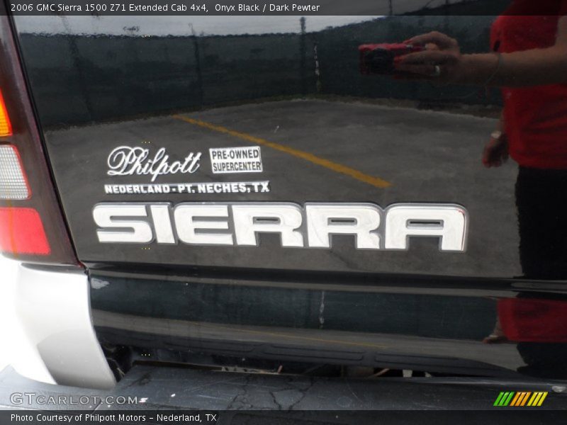 Onyx Black / Dark Pewter 2006 GMC Sierra 1500 Z71 Extended Cab 4x4