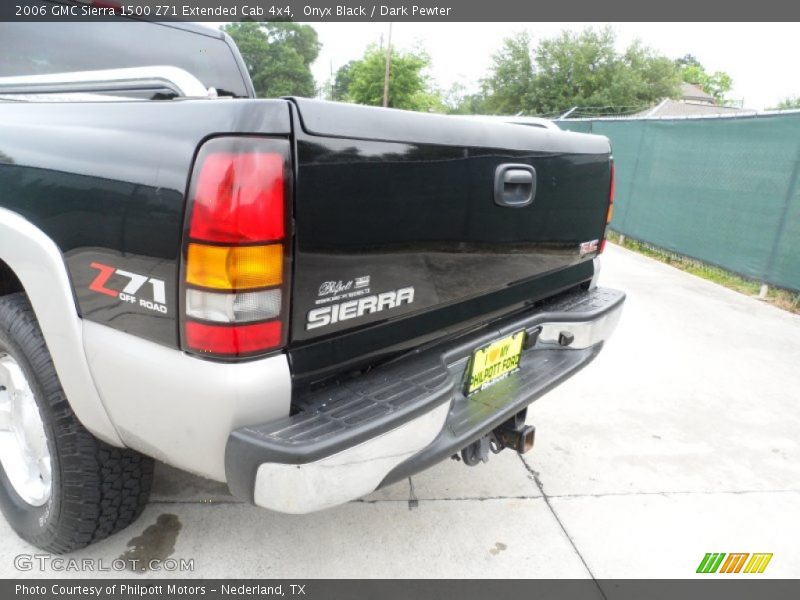 Onyx Black / Dark Pewter 2006 GMC Sierra 1500 Z71 Extended Cab 4x4