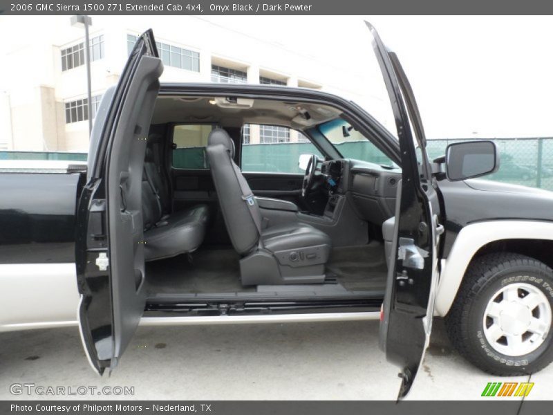 Onyx Black / Dark Pewter 2006 GMC Sierra 1500 Z71 Extended Cab 4x4