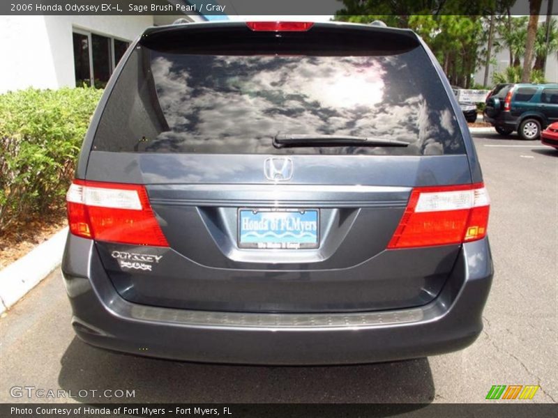 Sage Brush Pearl / Gray 2006 Honda Odyssey EX-L