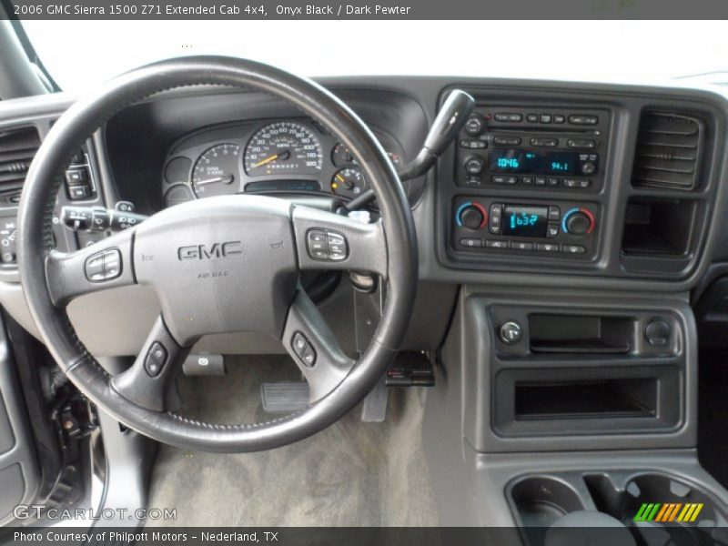Onyx Black / Dark Pewter 2006 GMC Sierra 1500 Z71 Extended Cab 4x4