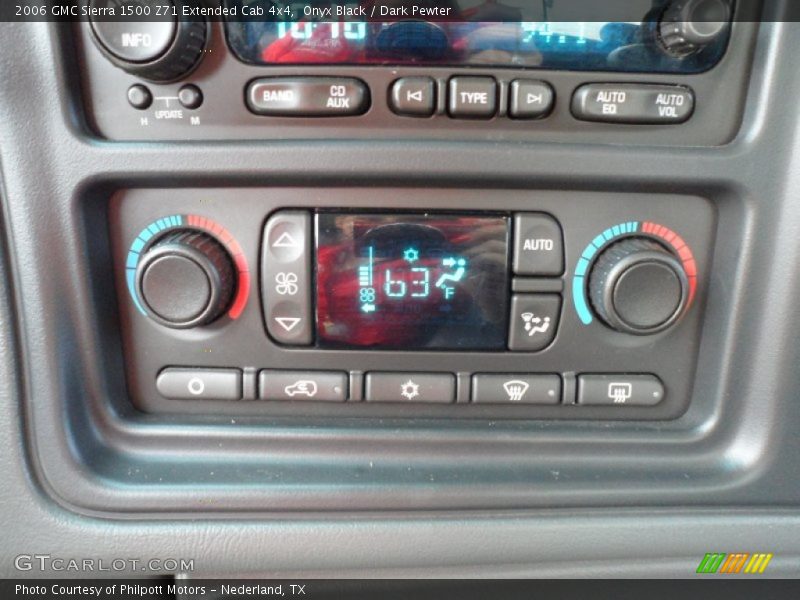 Onyx Black / Dark Pewter 2006 GMC Sierra 1500 Z71 Extended Cab 4x4