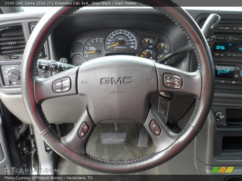 Onyx Black / Dark Pewter 2006 GMC Sierra 1500 Z71 Extended Cab 4x4