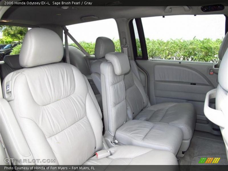 Sage Brush Pearl / Gray 2006 Honda Odyssey EX-L