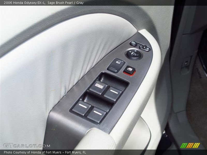 Sage Brush Pearl / Gray 2006 Honda Odyssey EX-L