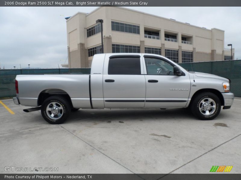 Bright Silver Metallic / Medium Slate Gray 2006 Dodge Ram 2500 SLT Mega Cab