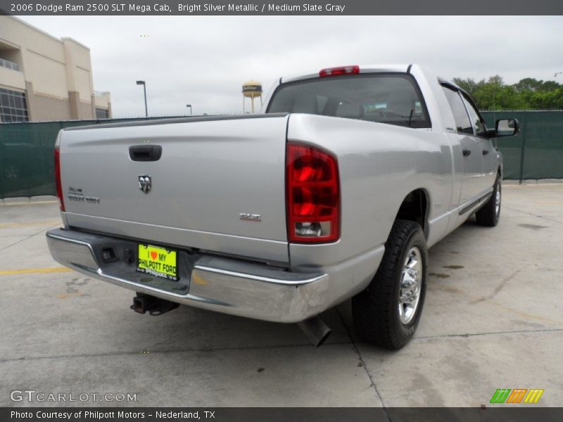 Bright Silver Metallic / Medium Slate Gray 2006 Dodge Ram 2500 SLT Mega Cab