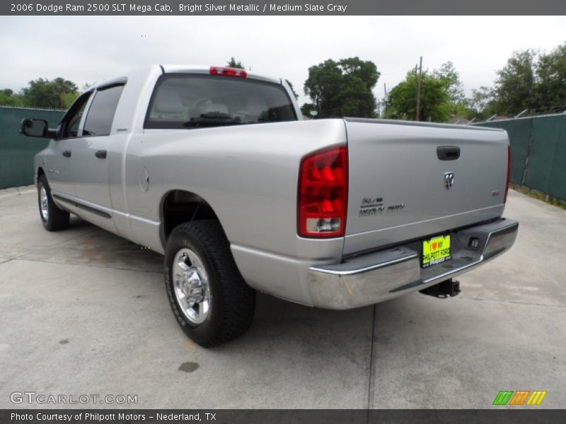 Bright Silver Metallic / Medium Slate Gray 2006 Dodge Ram 2500 SLT Mega Cab