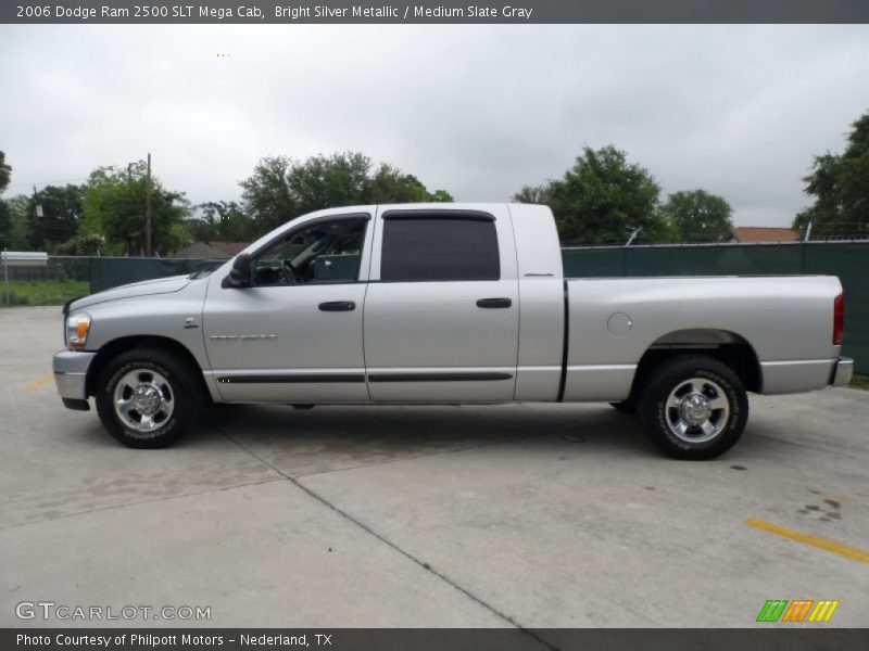 Bright Silver Metallic / Medium Slate Gray 2006 Dodge Ram 2500 SLT Mega Cab