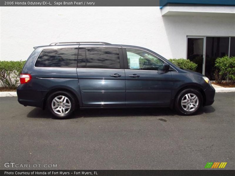 Sage Brush Pearl / Ivory 2006 Honda Odyssey EX-L