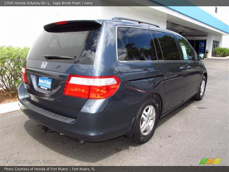 Sage Brush Pearl / Ivory 2006 Honda Odyssey EX-L
