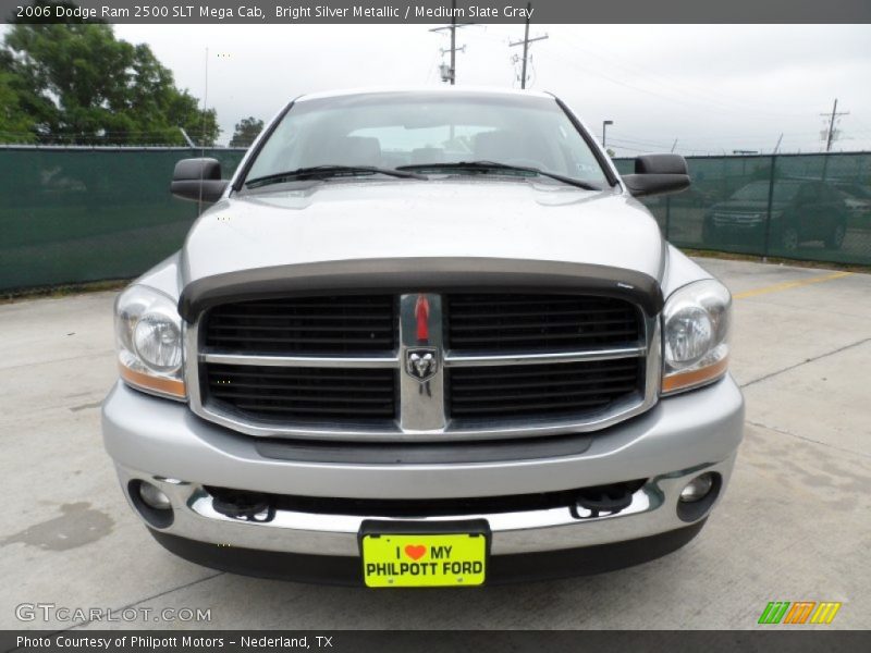 Bright Silver Metallic / Medium Slate Gray 2006 Dodge Ram 2500 SLT Mega Cab