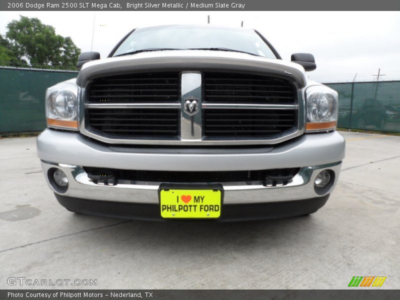 Bright Silver Metallic / Medium Slate Gray 2006 Dodge Ram 2500 SLT Mega Cab