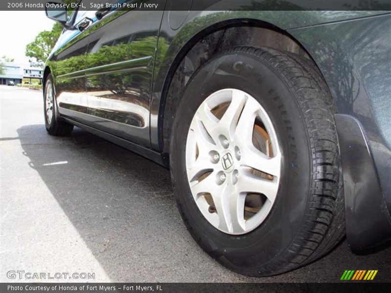 Sage Brush Pearl / Ivory 2006 Honda Odyssey EX-L