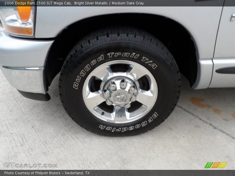 Bright Silver Metallic / Medium Slate Gray 2006 Dodge Ram 2500 SLT Mega Cab