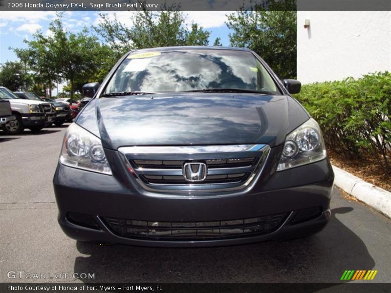 Sage Brush Pearl / Ivory 2006 Honda Odyssey EX-L