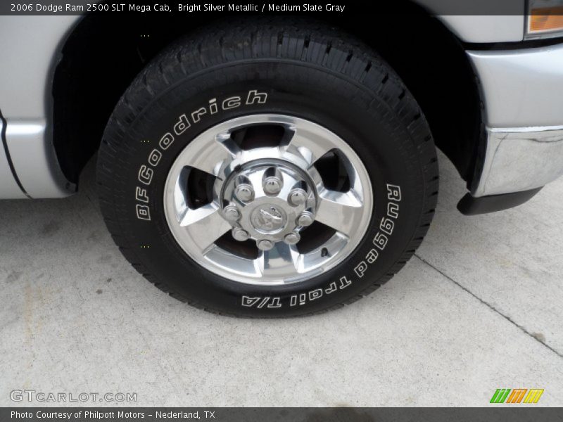 Bright Silver Metallic / Medium Slate Gray 2006 Dodge Ram 2500 SLT Mega Cab