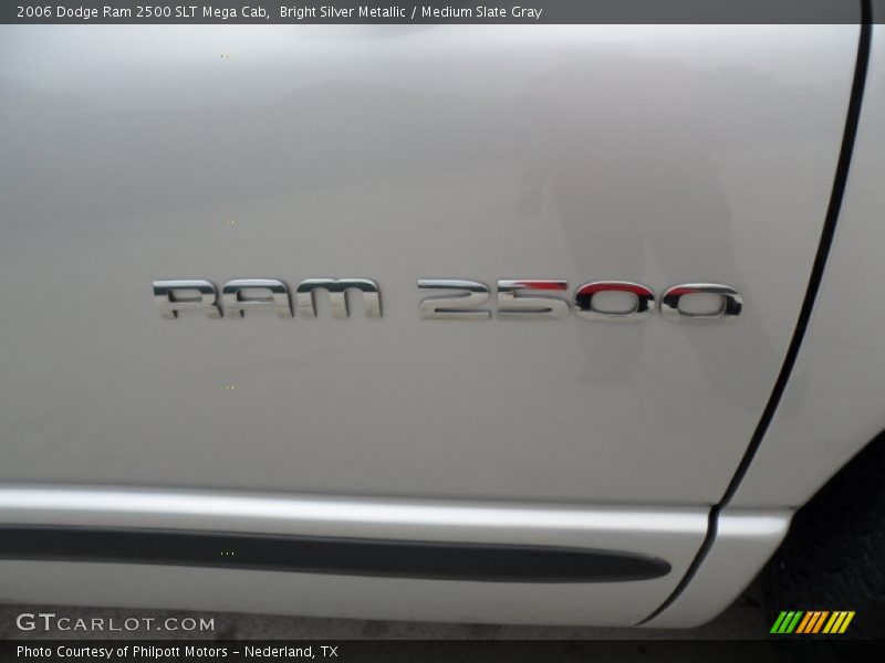 Bright Silver Metallic / Medium Slate Gray 2006 Dodge Ram 2500 SLT Mega Cab