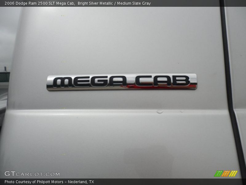 Bright Silver Metallic / Medium Slate Gray 2006 Dodge Ram 2500 SLT Mega Cab