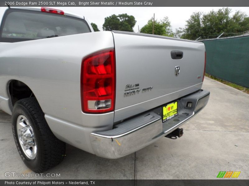 Bright Silver Metallic / Medium Slate Gray 2006 Dodge Ram 2500 SLT Mega Cab