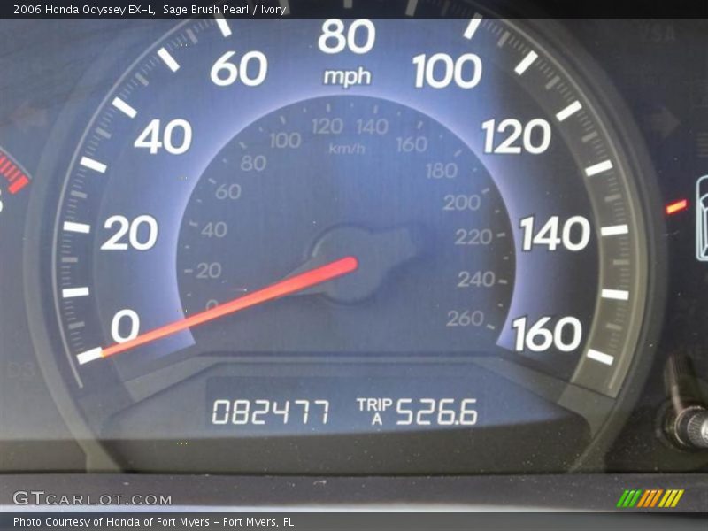Sage Brush Pearl / Ivory 2006 Honda Odyssey EX-L