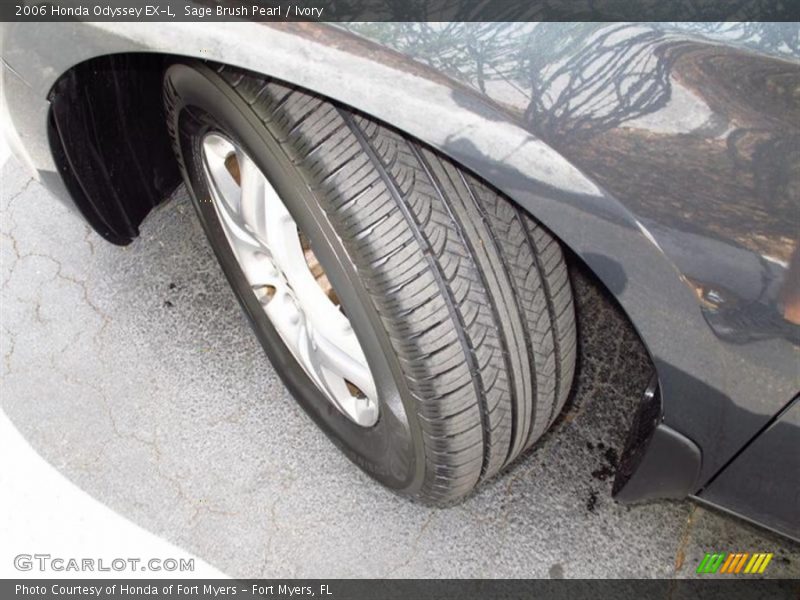 Sage Brush Pearl / Ivory 2006 Honda Odyssey EX-L