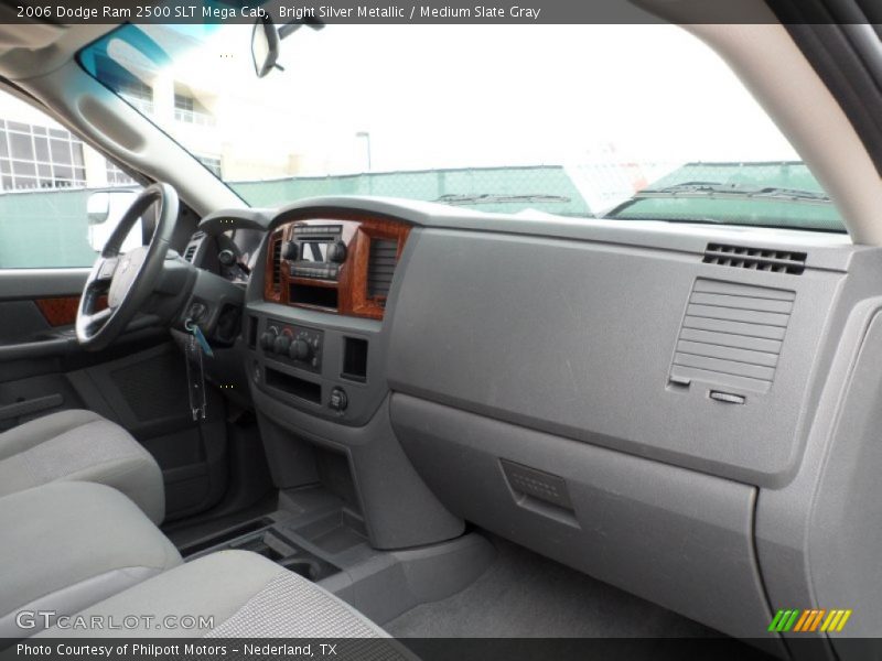 Bright Silver Metallic / Medium Slate Gray 2006 Dodge Ram 2500 SLT Mega Cab