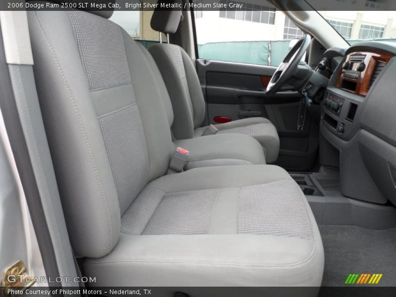 Bright Silver Metallic / Medium Slate Gray 2006 Dodge Ram 2500 SLT Mega Cab