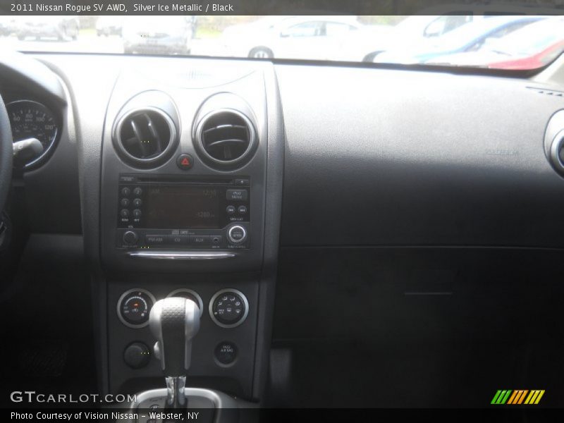 Silver Ice Metallic / Black 2011 Nissan Rogue SV AWD