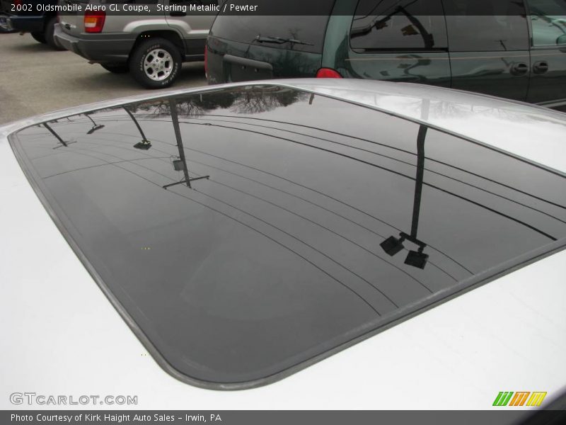 Sterling Metallic / Pewter 2002 Oldsmobile Alero GL Coupe