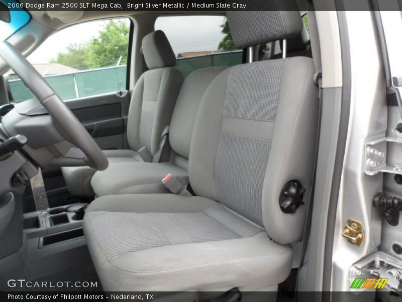 Bright Silver Metallic / Medium Slate Gray 2006 Dodge Ram 2500 SLT Mega Cab