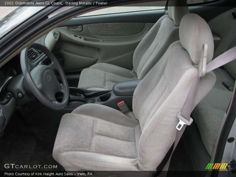 Sterling Metallic / Pewter 2002 Oldsmobile Alero GL Coupe