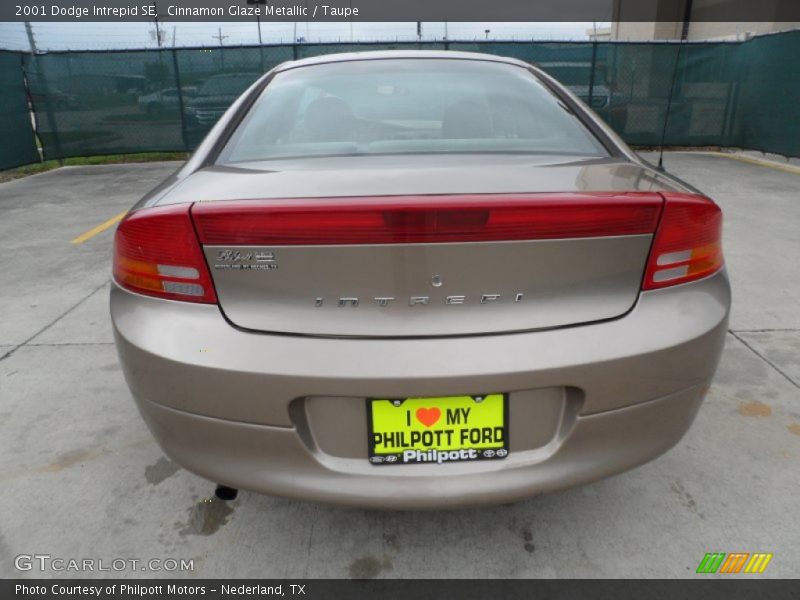 Cinnamon Glaze Metallic / Taupe 2001 Dodge Intrepid SE