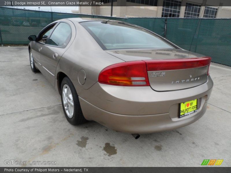 Cinnamon Glaze Metallic / Taupe 2001 Dodge Intrepid SE